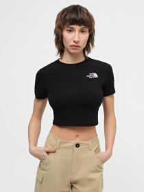 Футболка The North Face Essential Cropped Slim модель NF0A55AOJK31 Фото