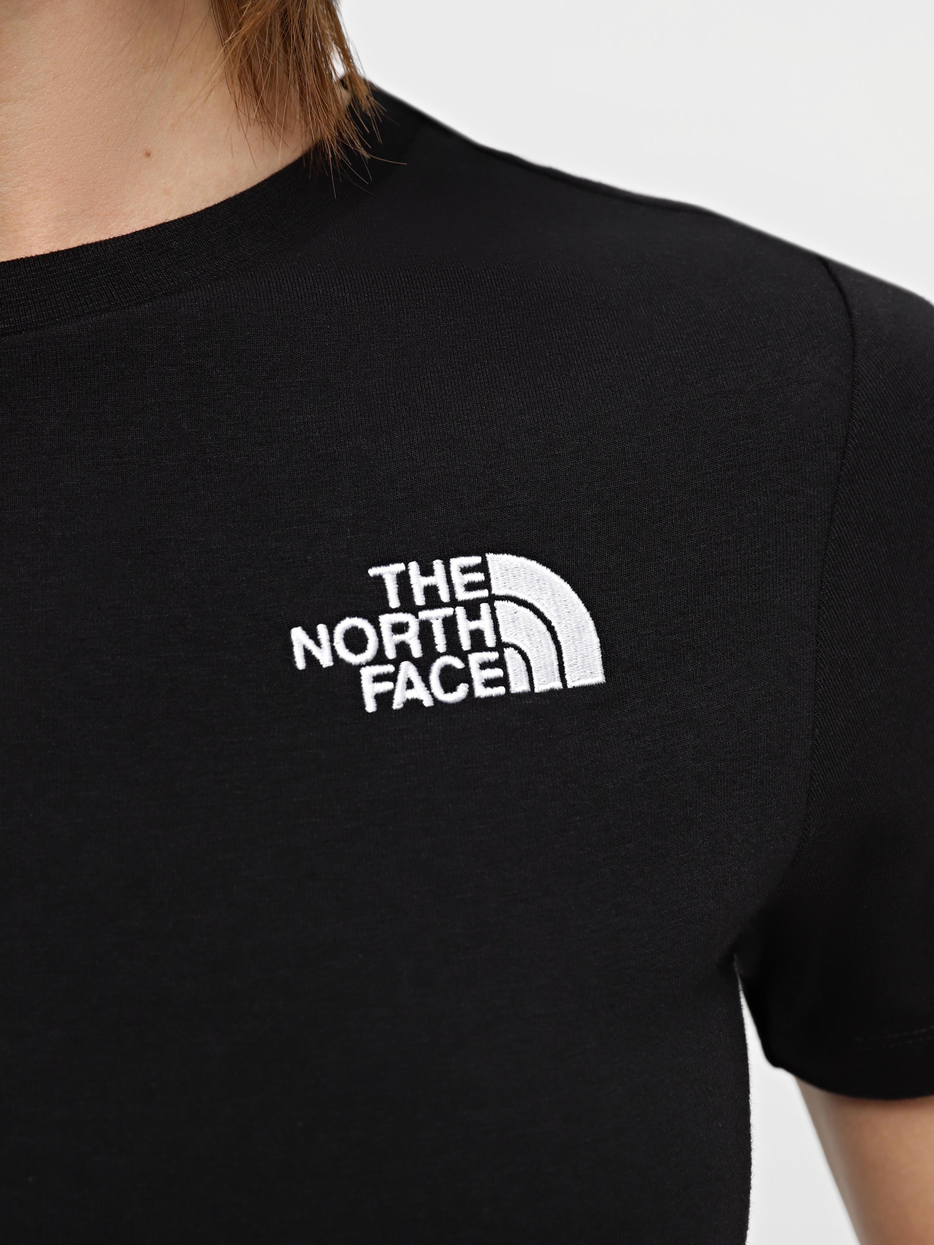 Футболка The North Face Essential Cropped Slim модель NF0A55AOJK31 Футболка The North Face Essential Cropped Slim модель NF0A55AOJK31 Фото