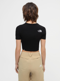 Футболка The North Face Essential Cropped Slim модель NF0A55AOJK31 Футболка The North Face Essential Cropped Slim модель NF0A55AOJK31 Фото