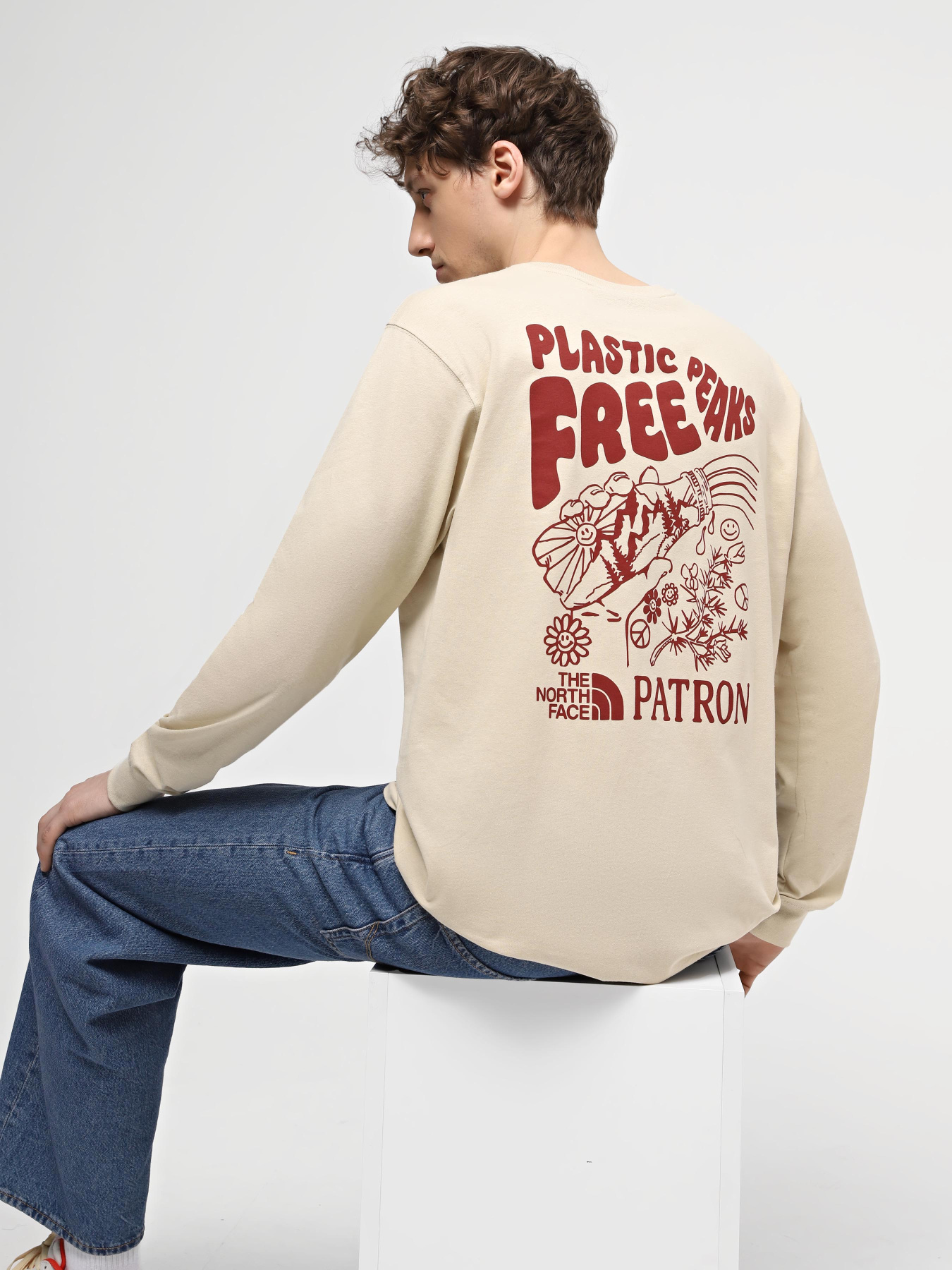 Світшот The North Face M Nature L/S Tee модель NF0A87DW3X41 Фото