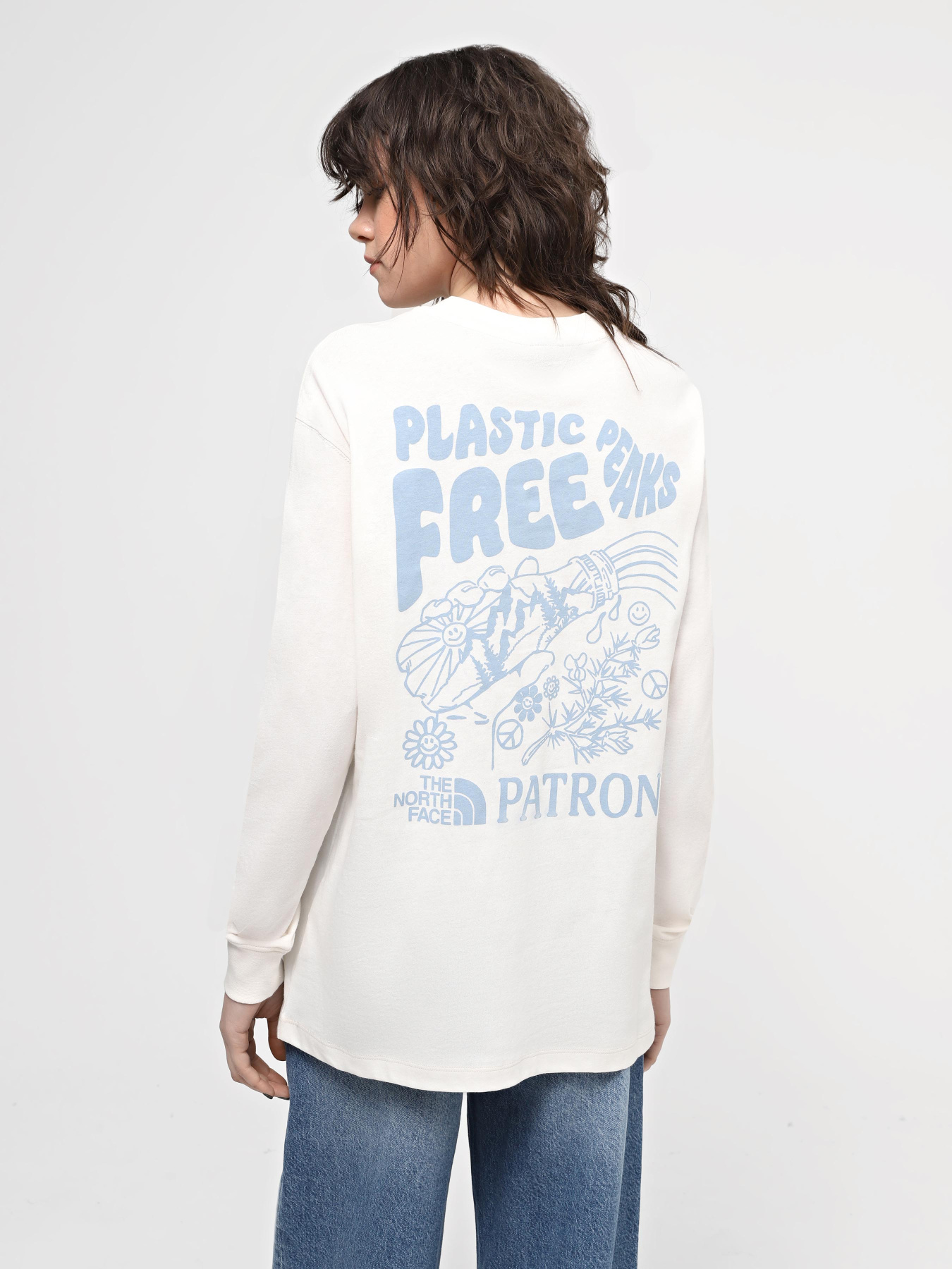 Лонгслів The North Face W Nature L/S Tee модель NF0A87DZQLI1 Фото