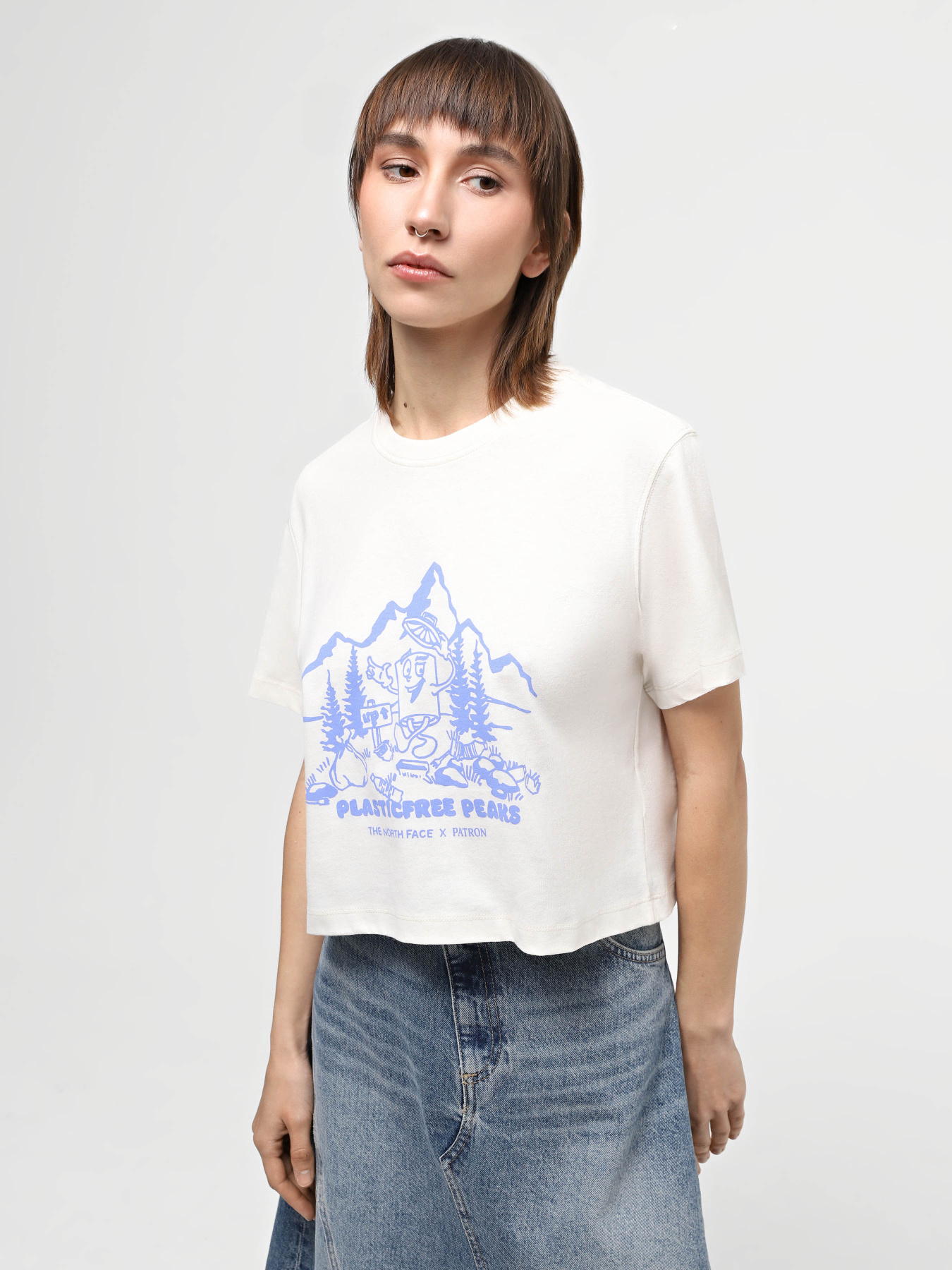 Футболка The North Face W Nature S/S Tee модель NF0A87E0QLI1 Фото