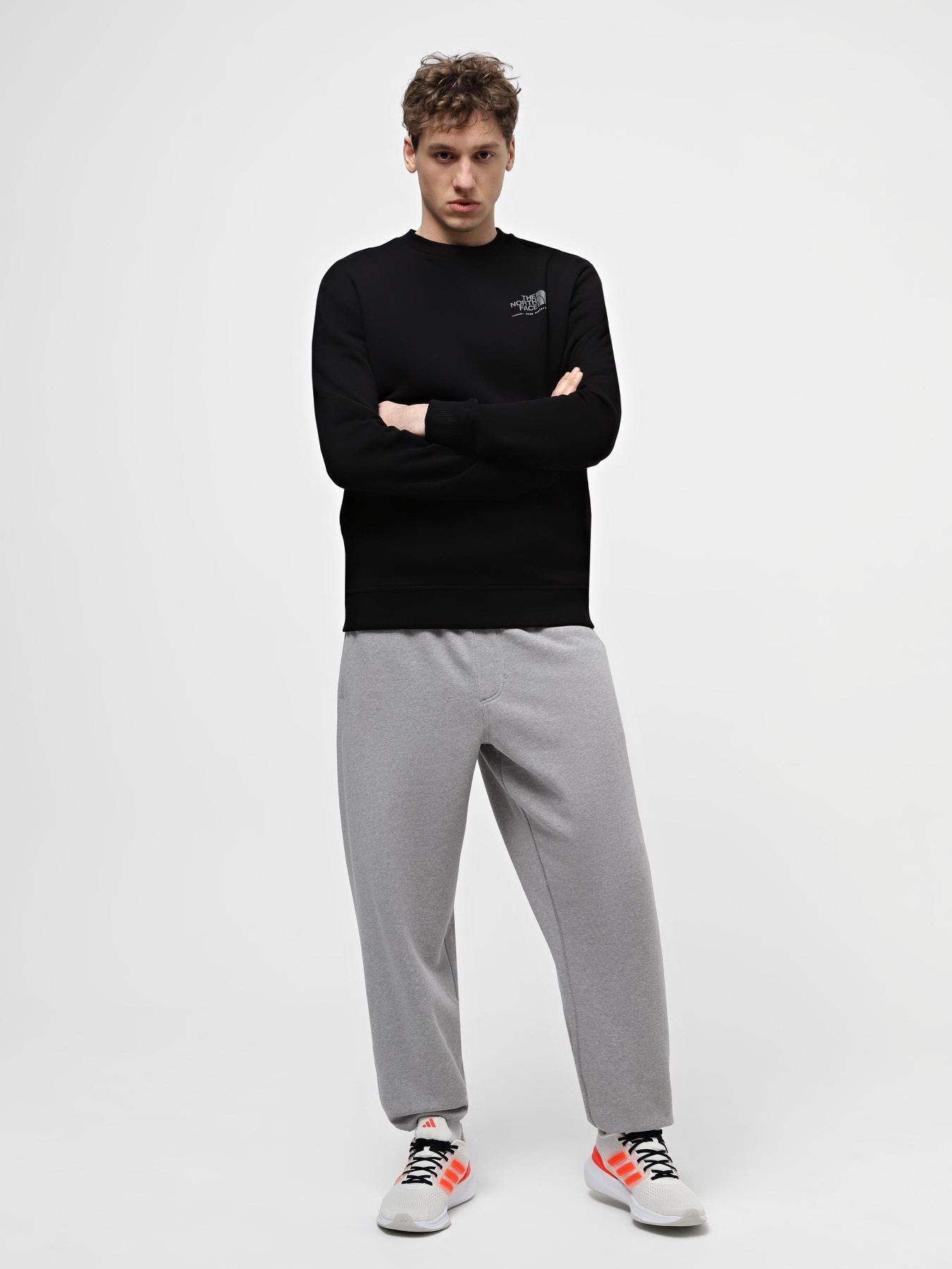 Свитшот The North Face M Graphic Crew 3 модель NF0A87EUJK31 Фото