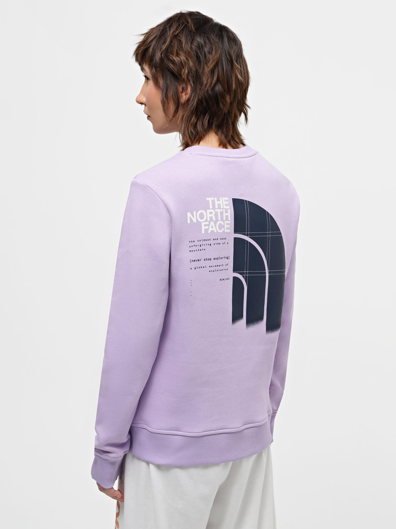 Свитшот The North Face W Graphic Crew 3 модель NF0A87EYQZI1 Свитшот The North Face W Graphic Crew 3 модель NF0A87EYQZI1 Фото