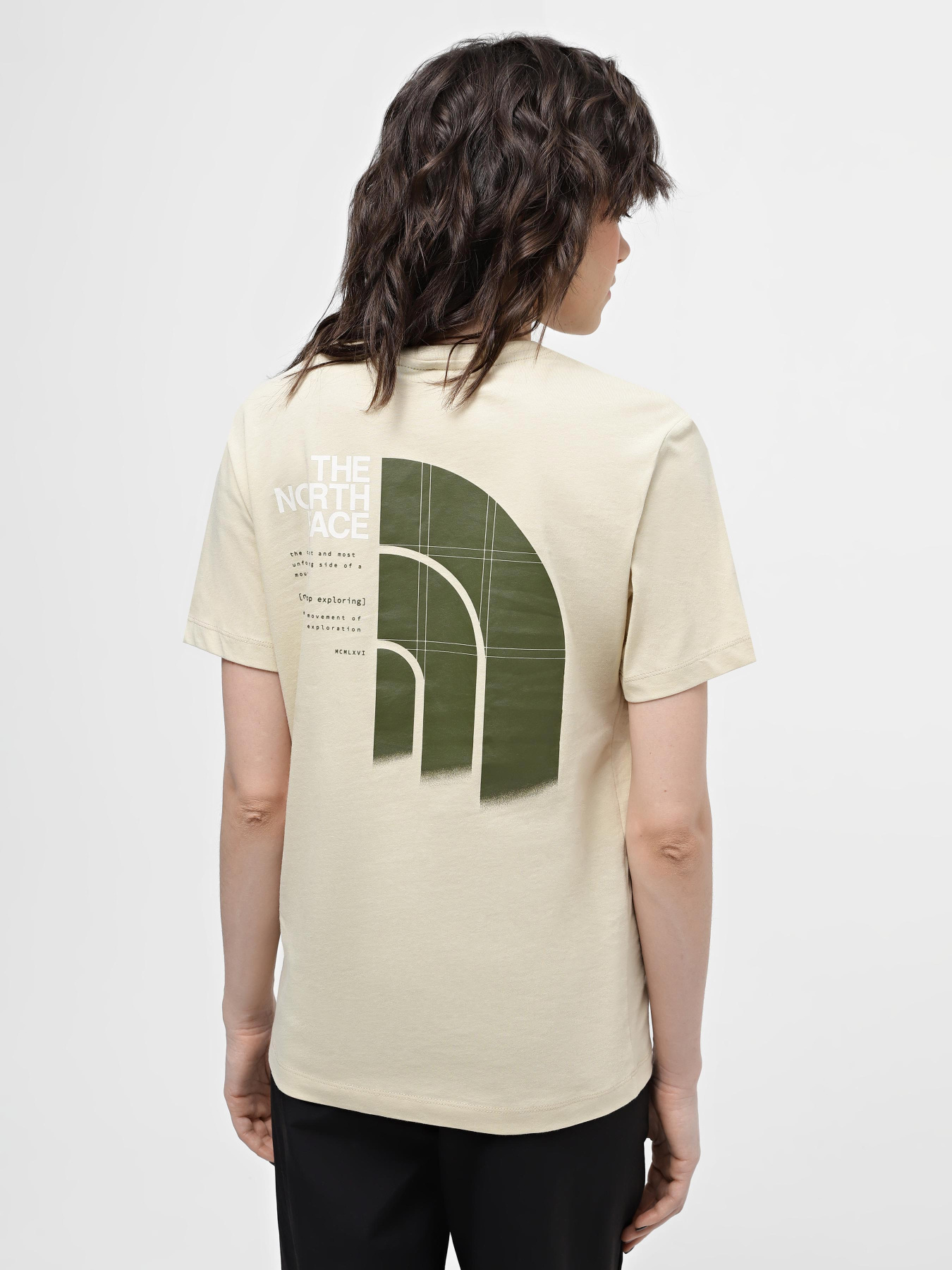 Футболка The North Face W Graphic S/S Tee 3 модель NF0A87F03X41 Фото