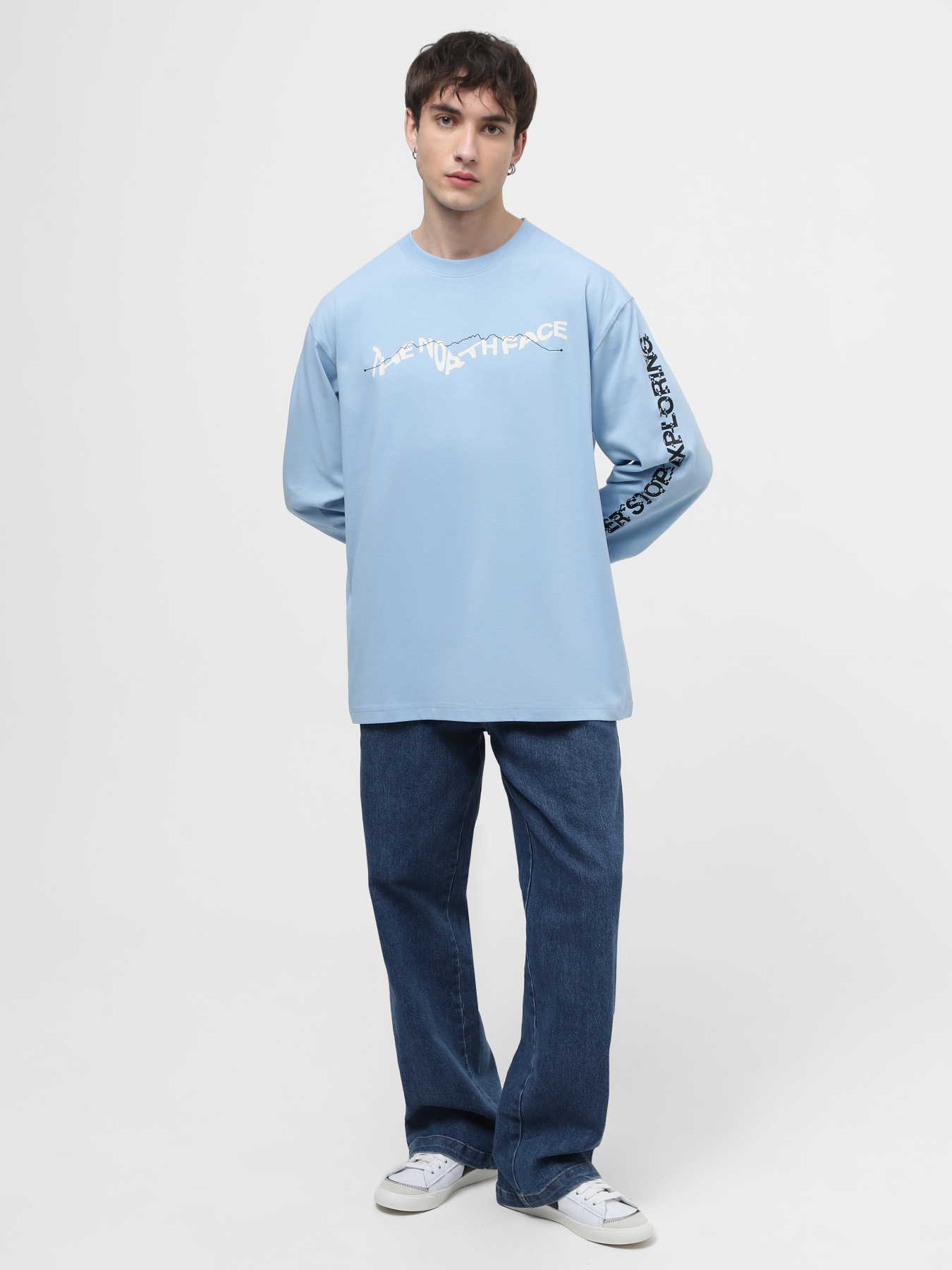 Свитшот The North Face U Nse Graphic L/S Tee модель NF0A87F5QEO1 Фото