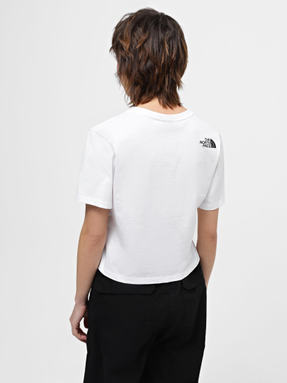 Футболка The North Face W S/S Cropped Easy Tee модель NF0A87NAFN41 — фото - INTERTOP