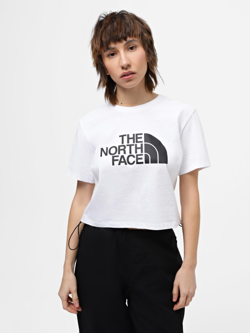Футболка The North Face W S/S Cropped Easy Tee модель NF0A87NAFN41 Фото