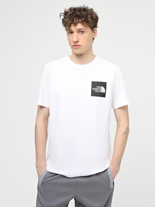 Футболка The North Face M S/S Fine Tee модель NF0A87NDFN41 Фото