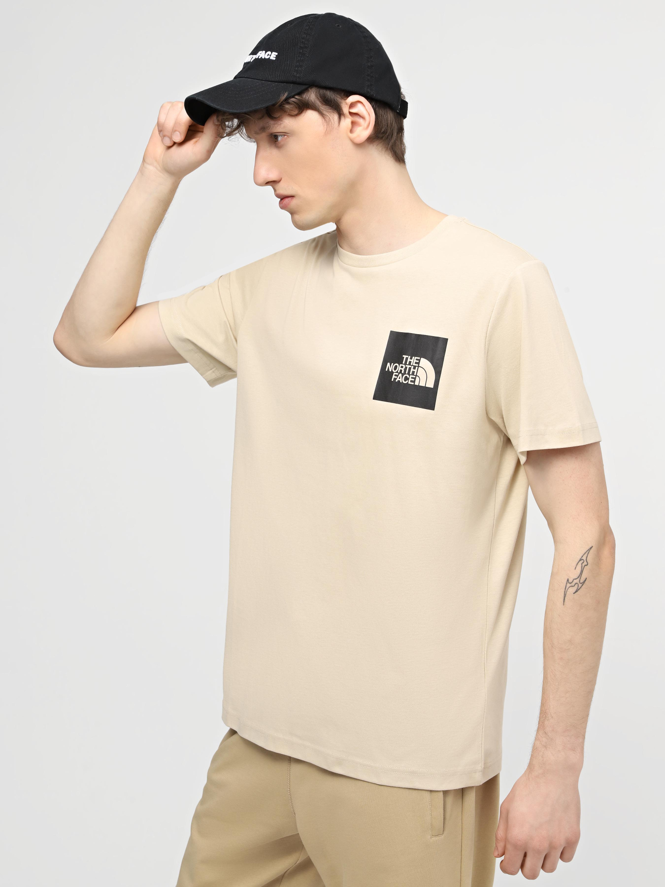 Футболка The North Face M S/S Fine Tee модель NF0A87ND3X41 Фото