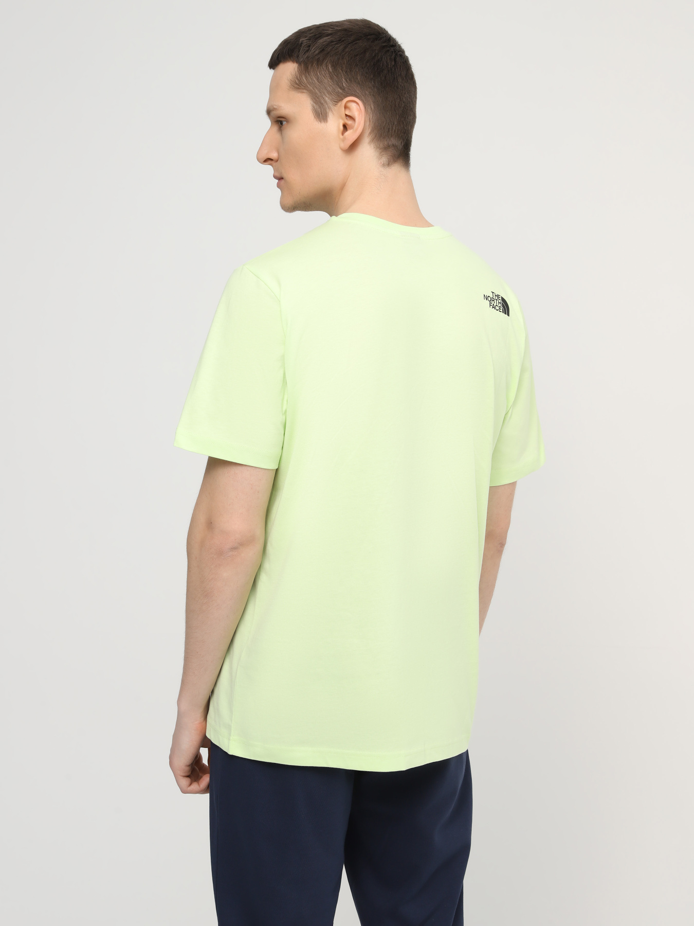 Футболка The North Face M S/S Fine Tee модель NF0A87NDO0F1 Футболка The North Face M S/S Fine Tee модель NF0A87NDO0F1 Фото