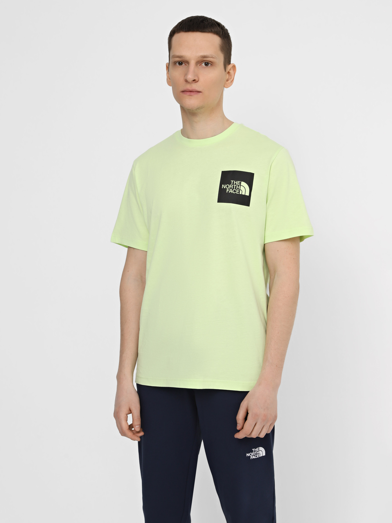 Футболка The North Face M S/S Fine Tee модель NF0A87NDO0F1 Футболка The North Face M S/S Fine Tee модель NF0A87NDO0F1 Фото