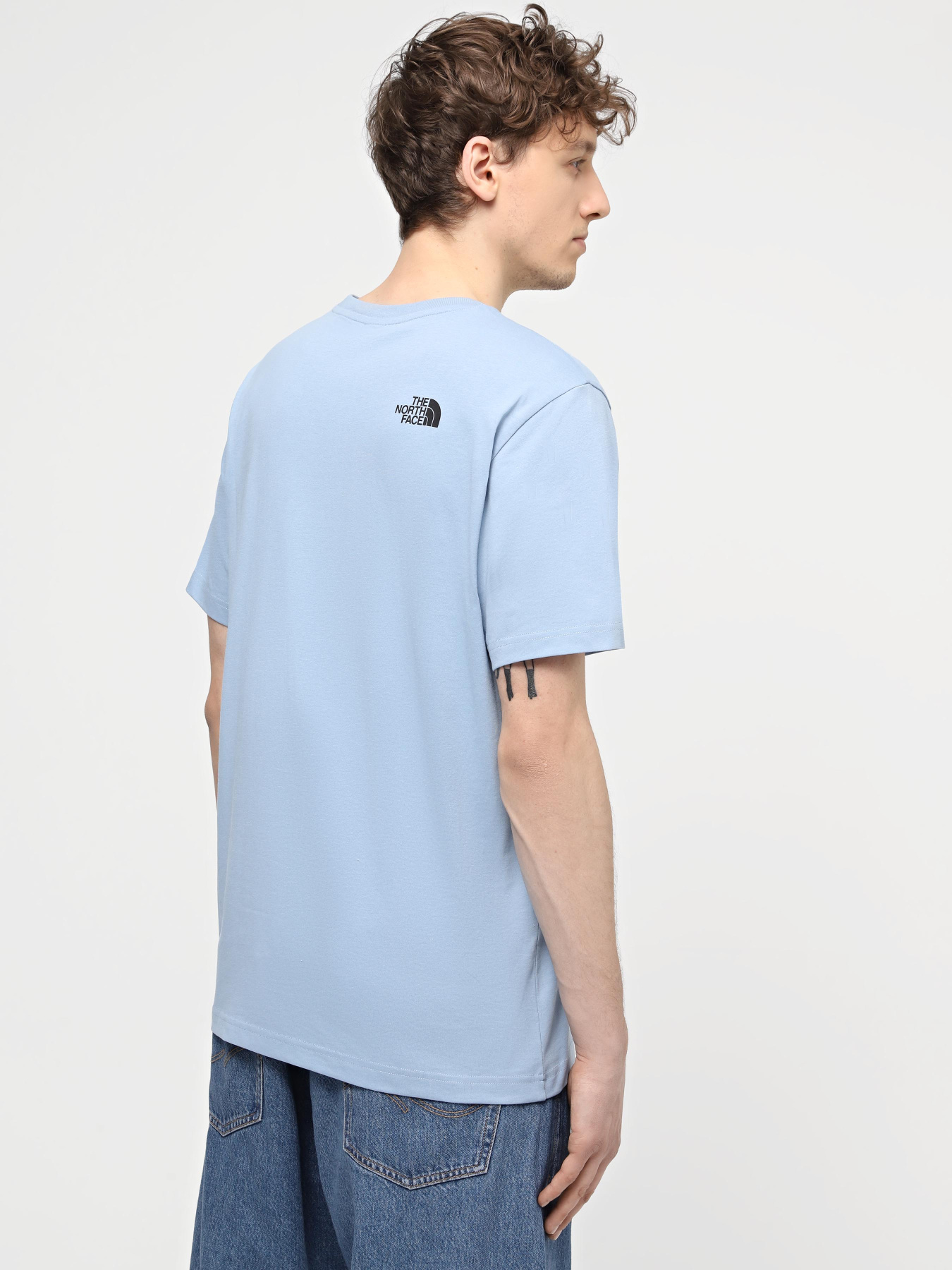 Футболка The North Face M S/S Simple Dome Tee модель NF0A87NGQEO1 Фото