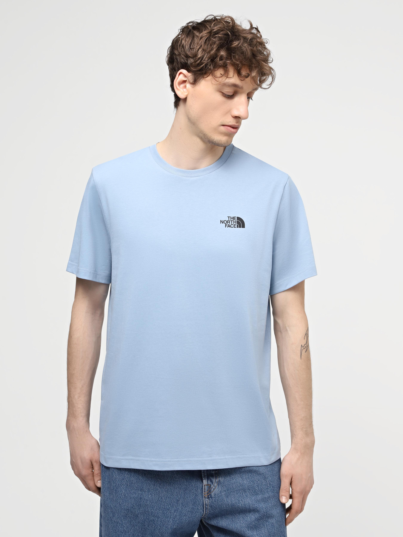 Футболка The North Face M S/S Simple Dome Tee модель NF0A87NGQEO1 Фото