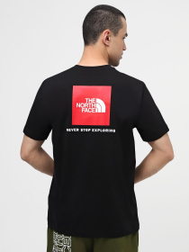 Футболка The North Face M S/S Redbox Tee модель NF0A87NPJK31 Фото