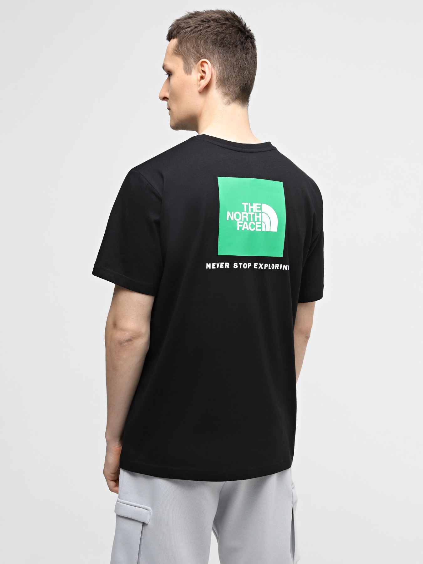 Футболка The North Face M S/S Redbox Tee модель NF0A87NPYQI1 Футболка The North Face M S/S Redbox Tee модель NF0A87NPYQI1 Фото