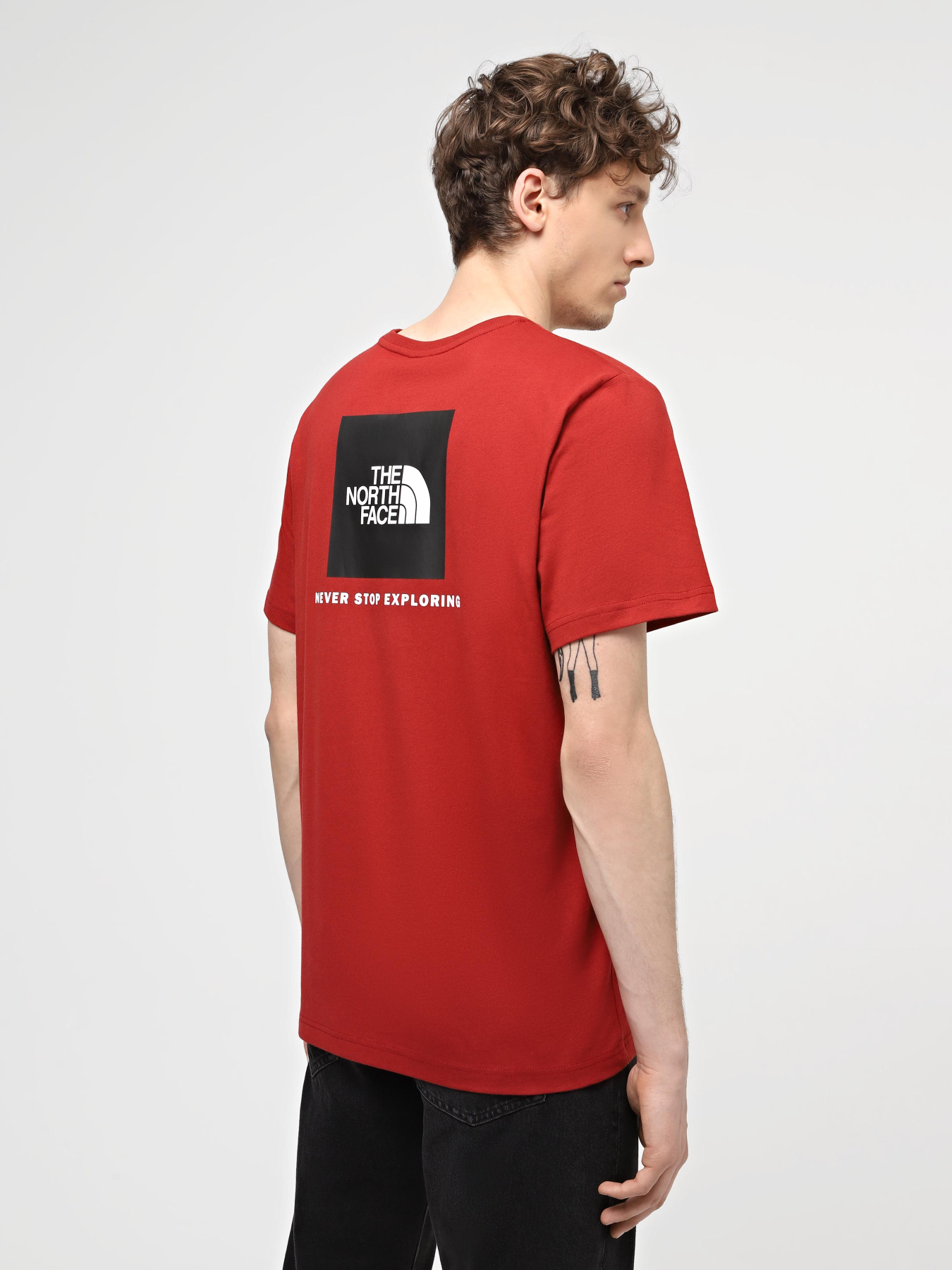Футболка The North Face M S/S Redbox Tee модель NF0A87NPPOJ1 Фото