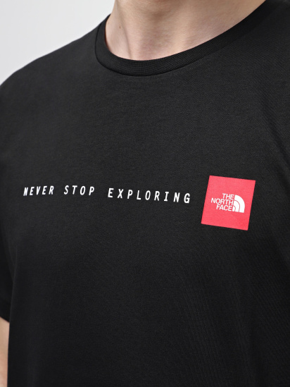 Футболка The North Face M S/S Never Stop Exploring Tee модель NF0A87NSJK31 — фото 3 - INTERTOP