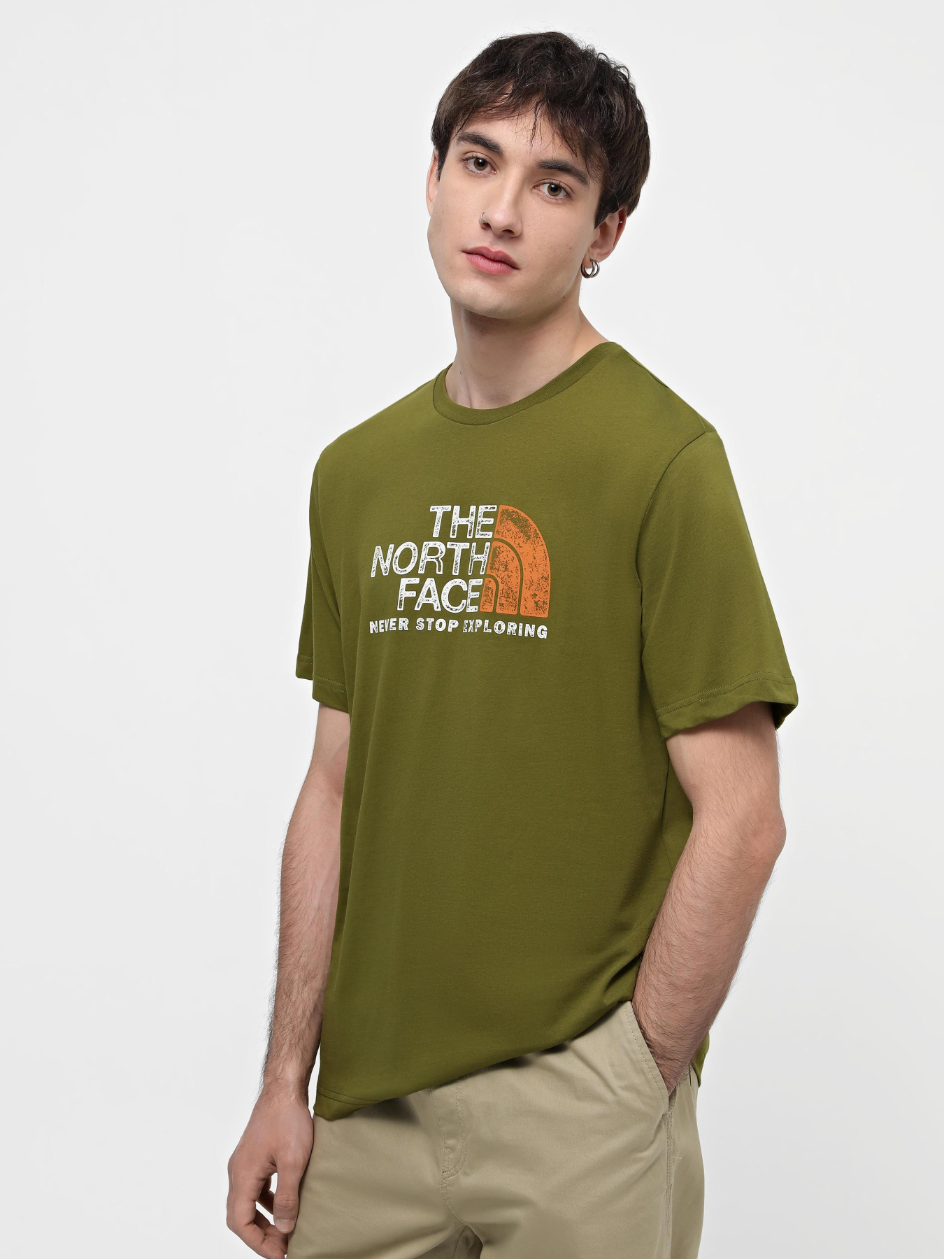Футболка The North Face S/S Rust 2 Tee модель NF0A87NWPIB1 Фото