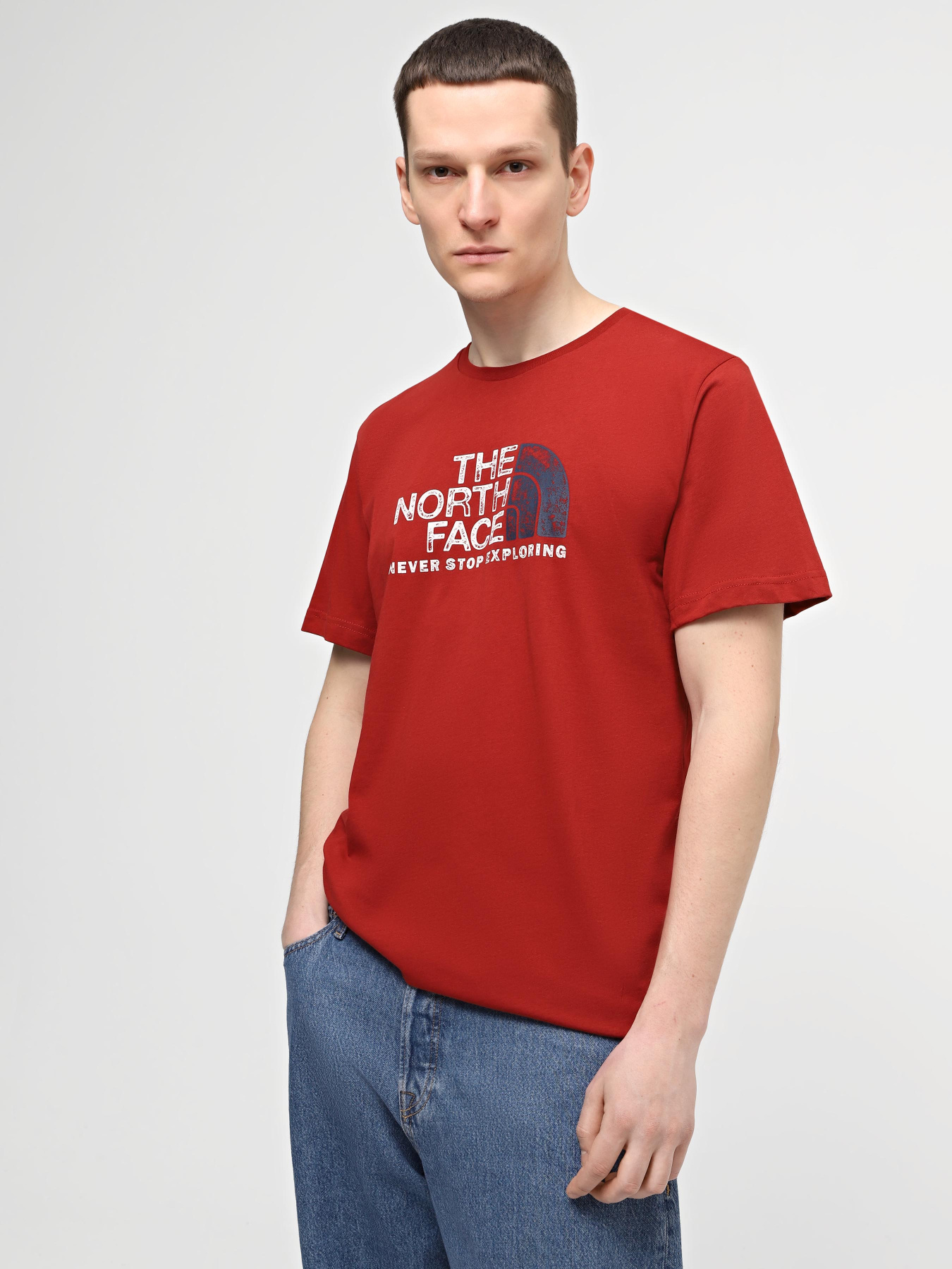 Футболка The North Face M S/S Rust 2 Tee модель NF0A87NWPOJ1 Фото