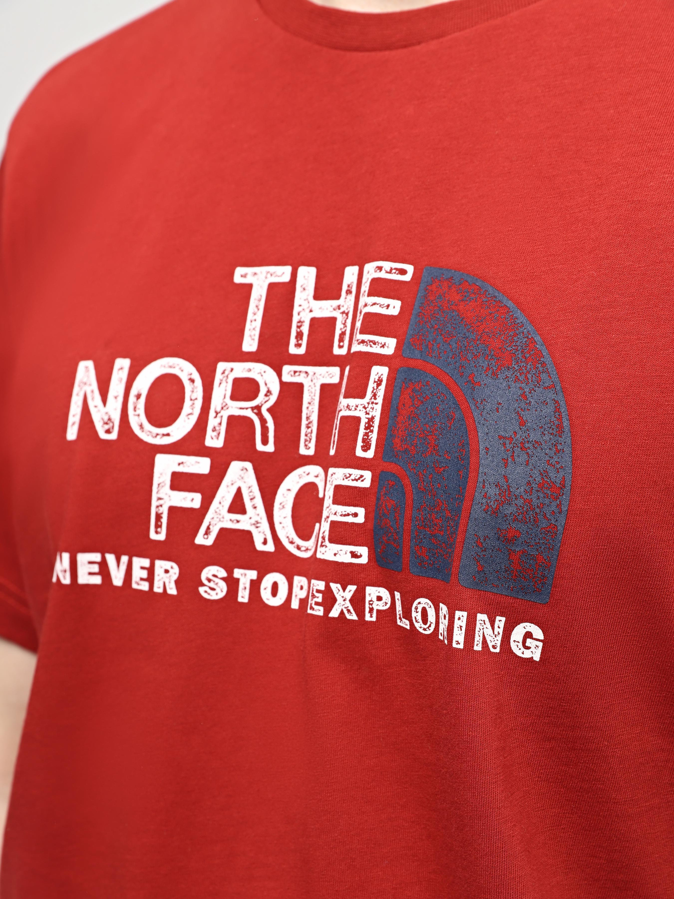 Футболка The North Face M S/S Rust 2 Tee модель NF0A87NWPOJ1 Фото