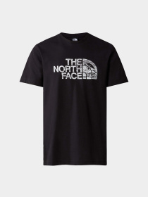Футболка The North Face Woodcut Dome Tee модель NF0A87NXJK31 Фото