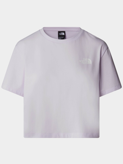 Футболка The North Face W Cropped Simple Dome Tee модель NF0A87U4PMI1 — фото 4 - INTERTOP