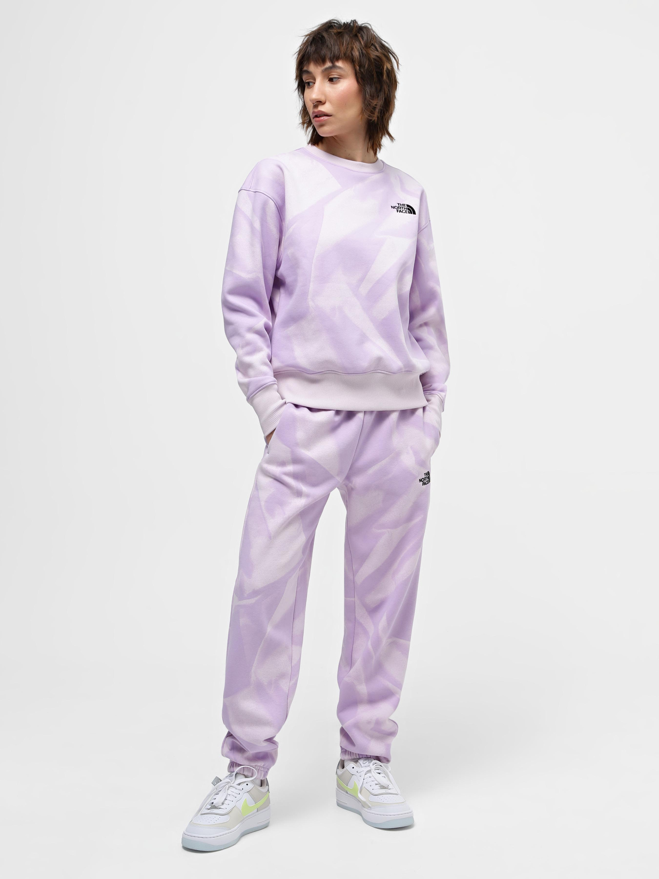 Свитшот The North Face W Essential Crew Print модель NF0A881DUI61 Фото