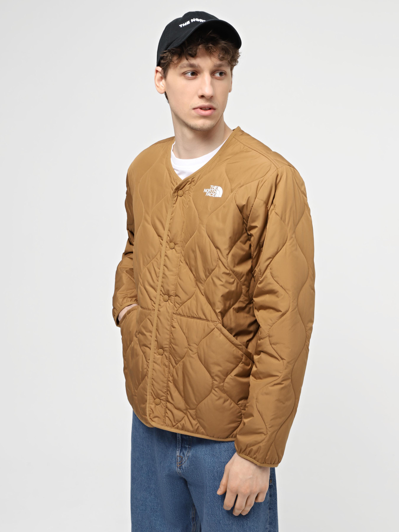 Демісезонна куртка The North Face M Ampato Quilted Liner модель NF0A852AYW31 Фото