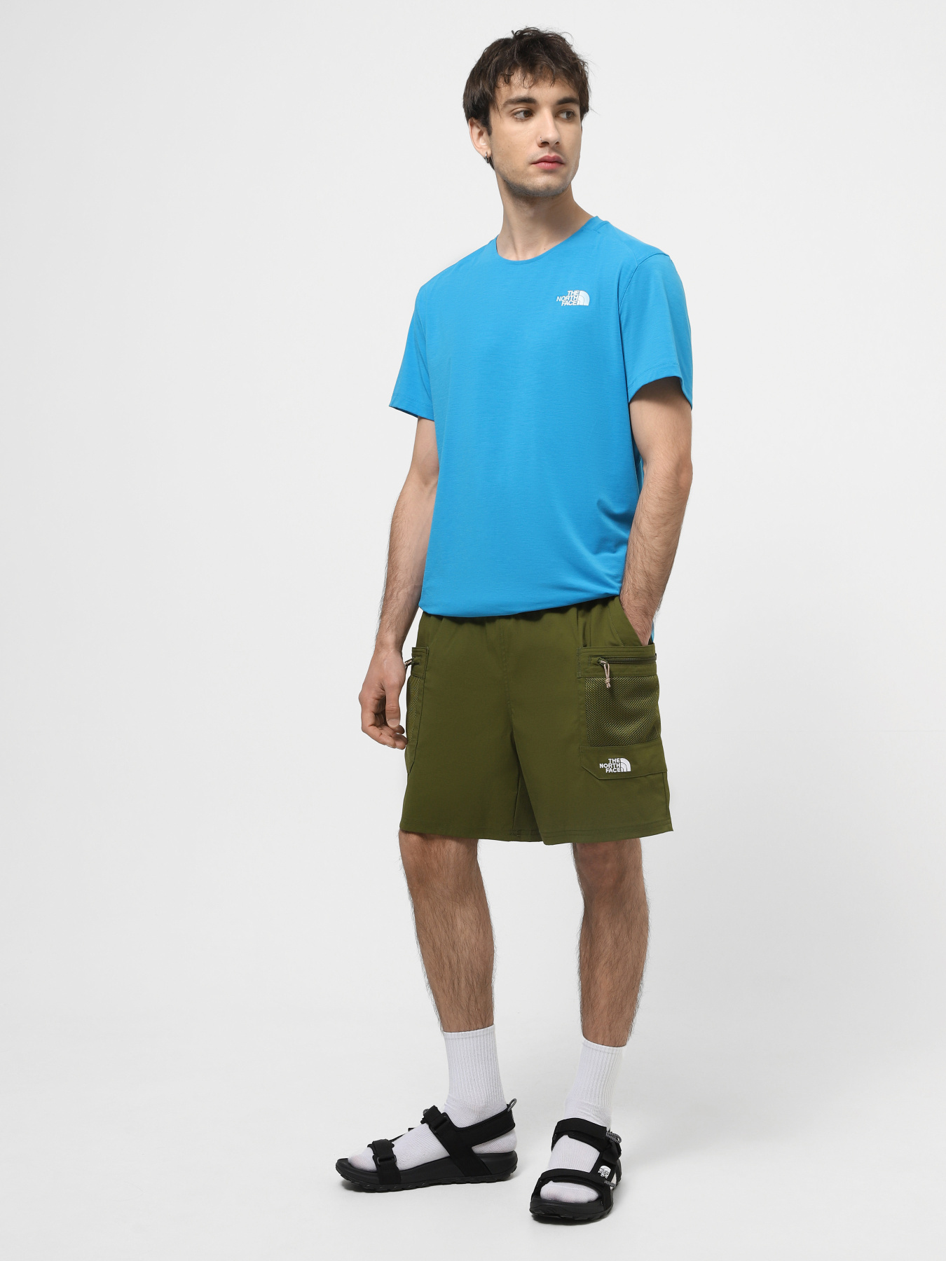 Спортивні шорти The North Face M Class V Pathfinder Belted Short модель NF0A86QJPIB1 Фото