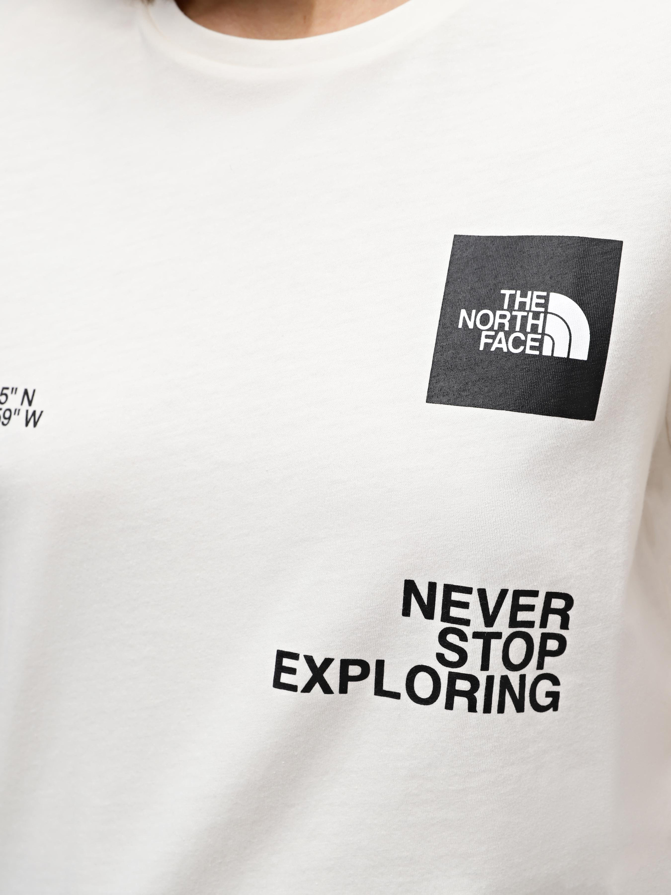 Футболка The North Face W Foundation Coordinates Graphic Tee модель NF0A882WQLI1 Фото