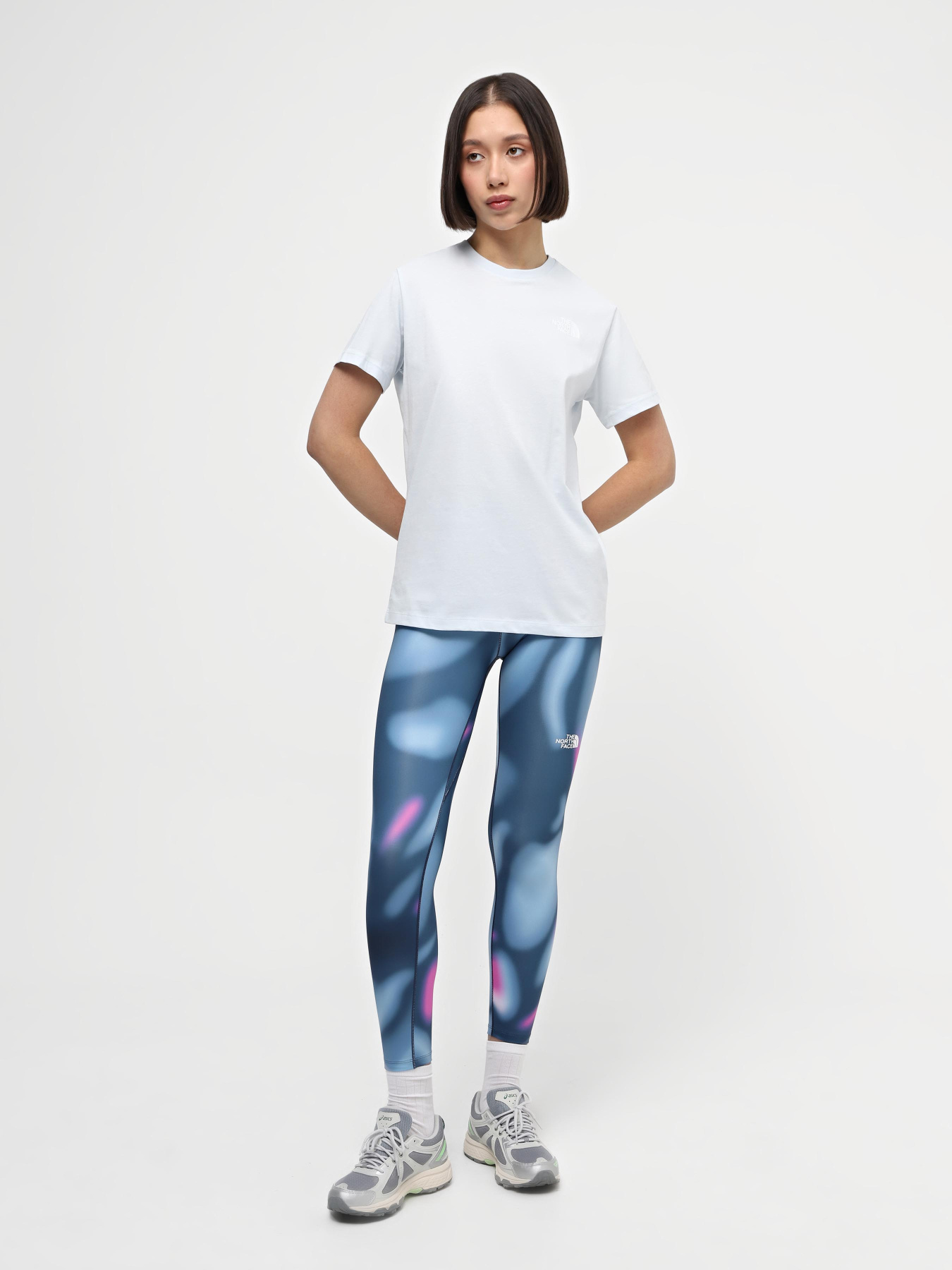 Спортивні леггінси The North Face Flex High Tight Print модель NF0A886RWI81 Спортивні леггінси The North Face Flex High Tight Print модель NF0A886RWI81 Фото