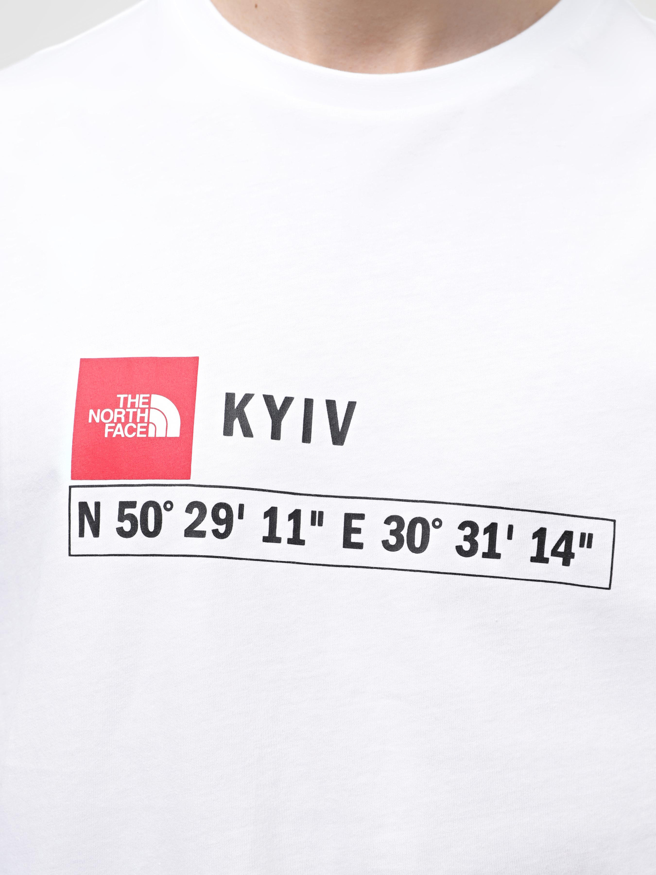 Футболка The North Face M S/S Gps T-Shirt Kyiv модель NF0A8B3PFN41 Фото