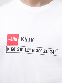 Футболка The North Face M S/S Gps T-Shirt Kyiv модель NF0A8B3PFN41 Фото