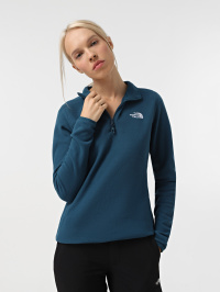 Синій - Кофта The North Face 100 Glacier 1/4 Zip