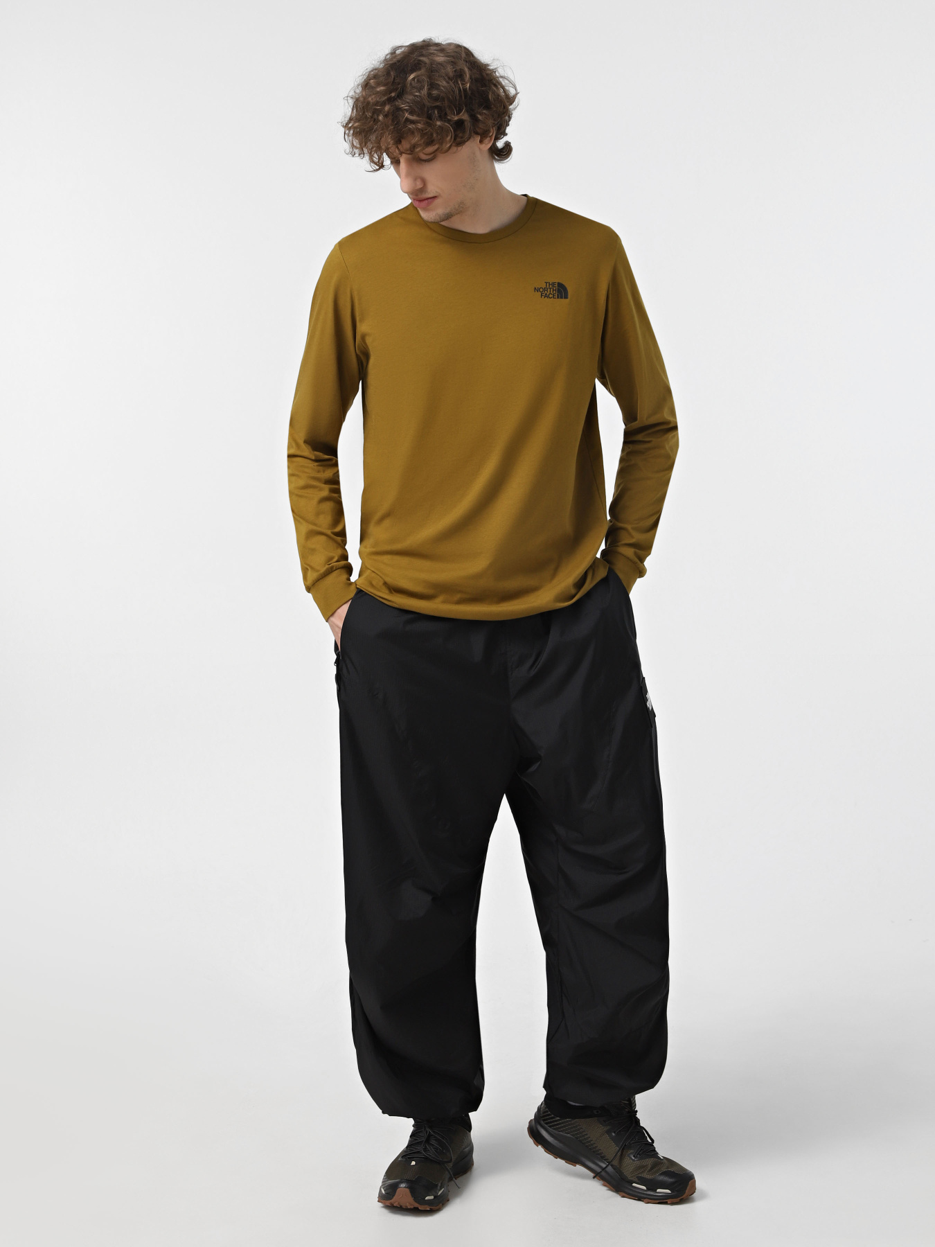 Лонгслив The North Face Redbox модель NF0A87NN1OB1 Фото