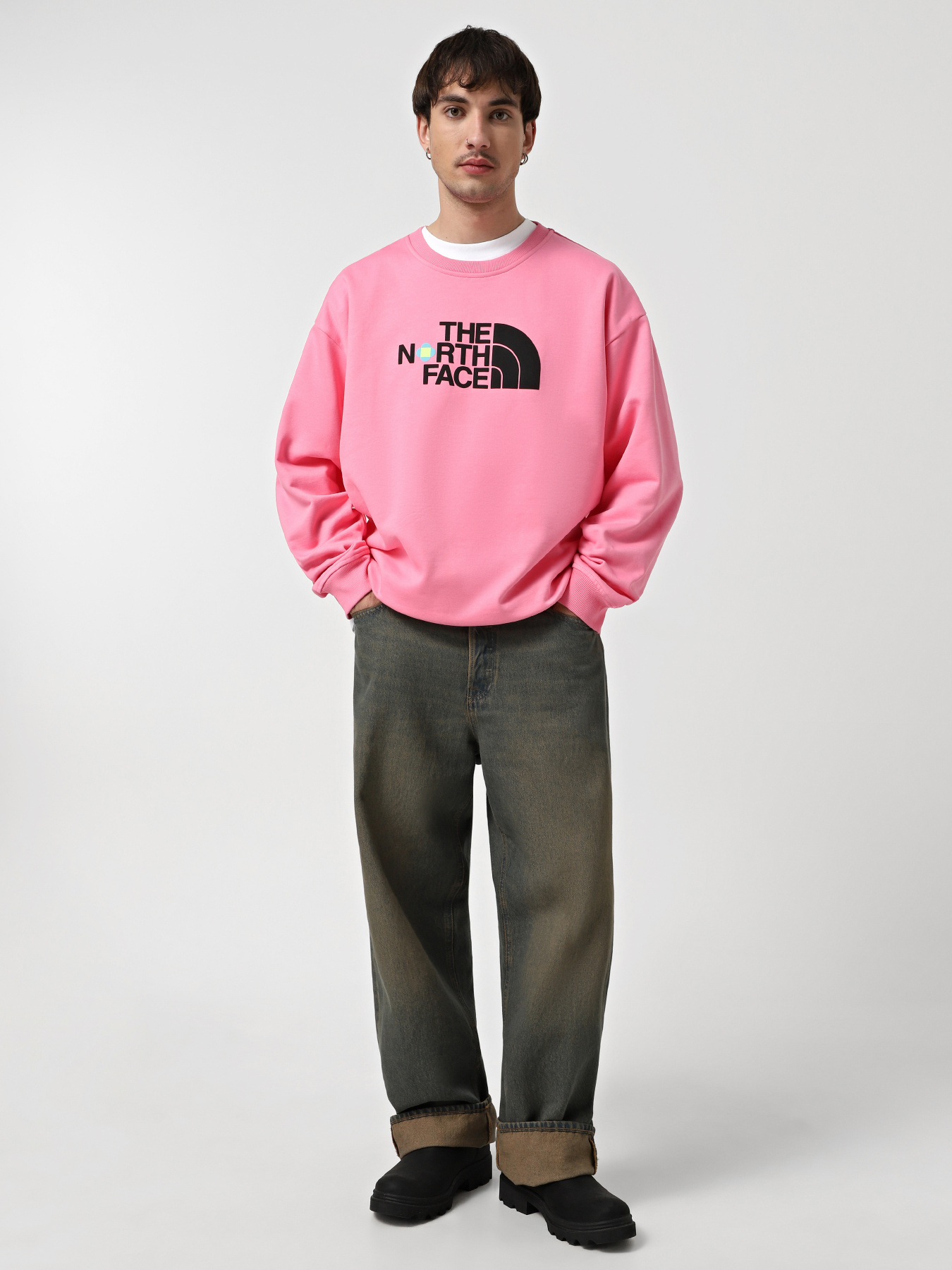 Свитшот The North Face x Yinka Ilori Crew модель NF0A89C8PIH1 Фото