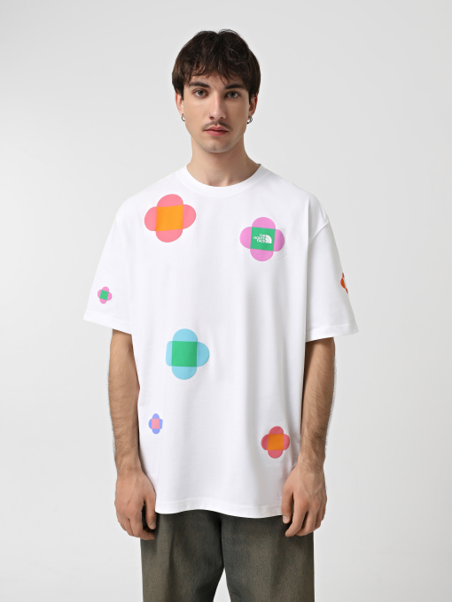 Футболка The North Face x Yinka Ilori Let's Blossom Together Graphic модель NF0A8AMCFN41 Фото