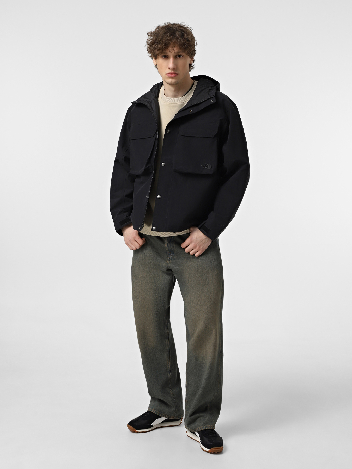 Ветровка The North Face M66 Ripstop Rain модель NF0A88Y3JK31 Фото