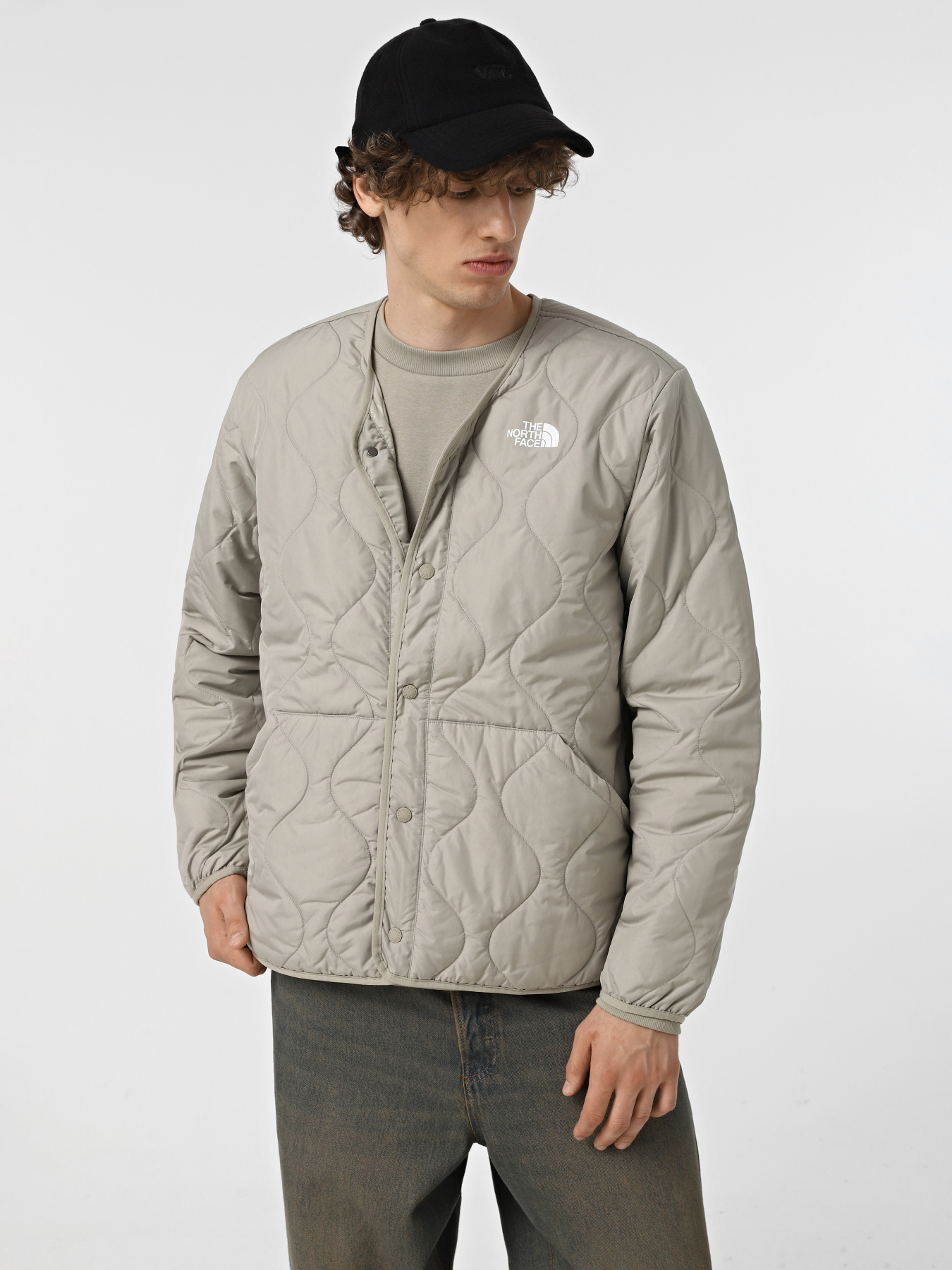 Демісезонна куртка The North Face Ampato Quilted Liner модель NF0A852A1I41 Фото