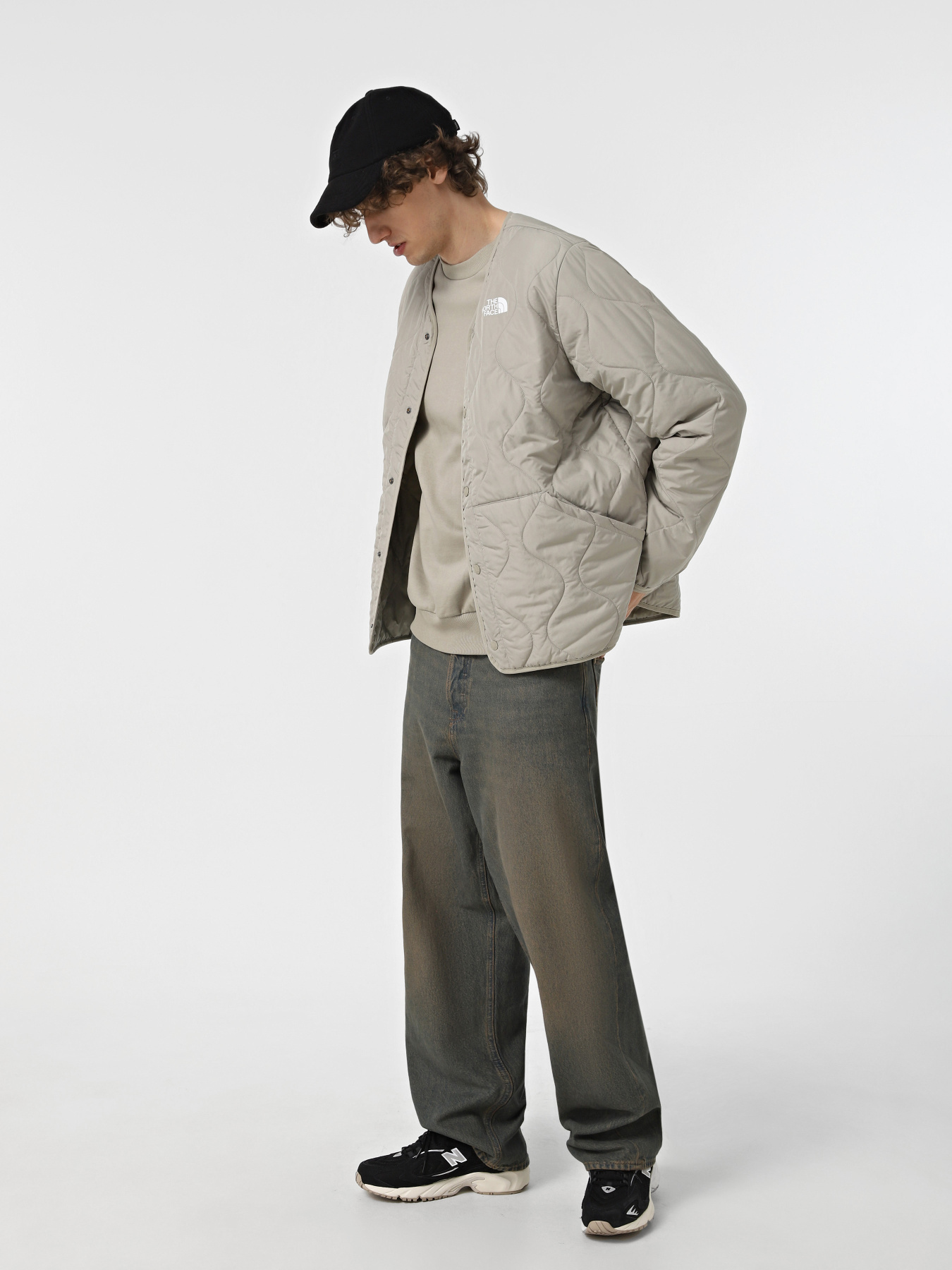 Демісезонна куртка The North Face Ampato Quilted Liner модель NF0A852A1I41 Фото