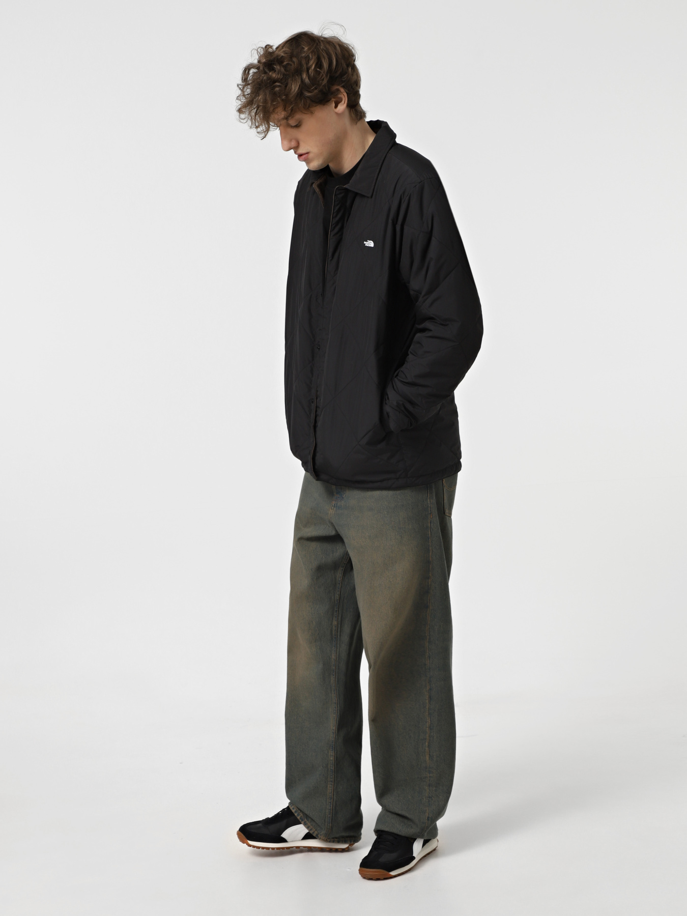 Демисезонная куртка The North Face Afterburner Insulated Flannel модель NF0A82V34XO1 Фото