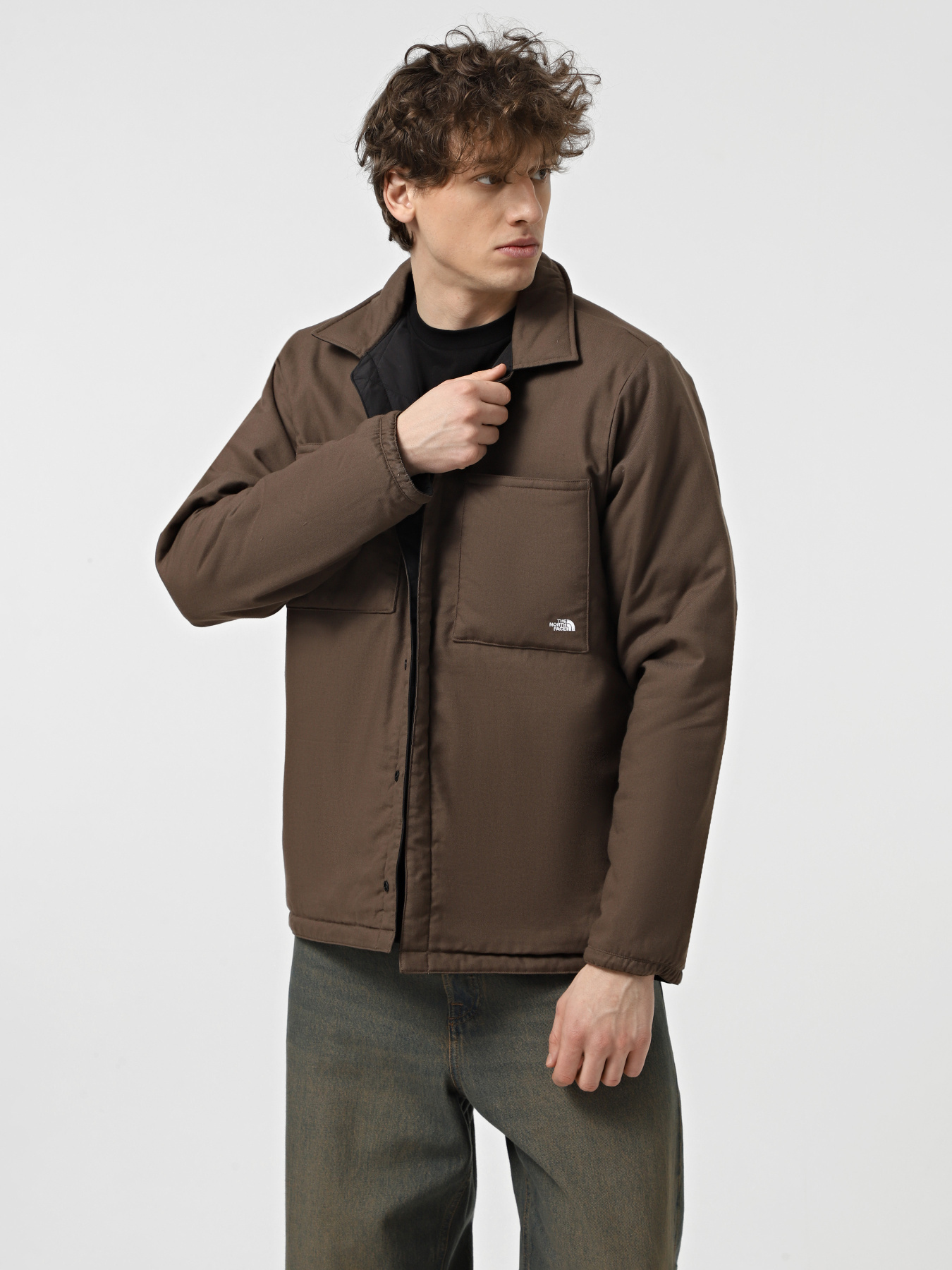 Демисезонная куртка The North Face Afterburner Insulated Flannel модель NF0A82V34XO1 Фото