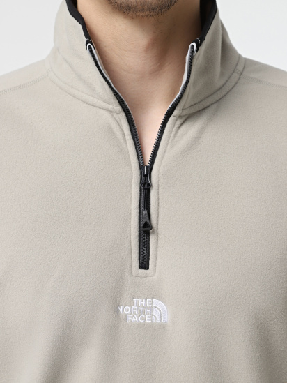 Кофта The North Face Glacier 1/4 Zip Fleece модель NF0A83I31I41 — фото 4 - INTERTOP