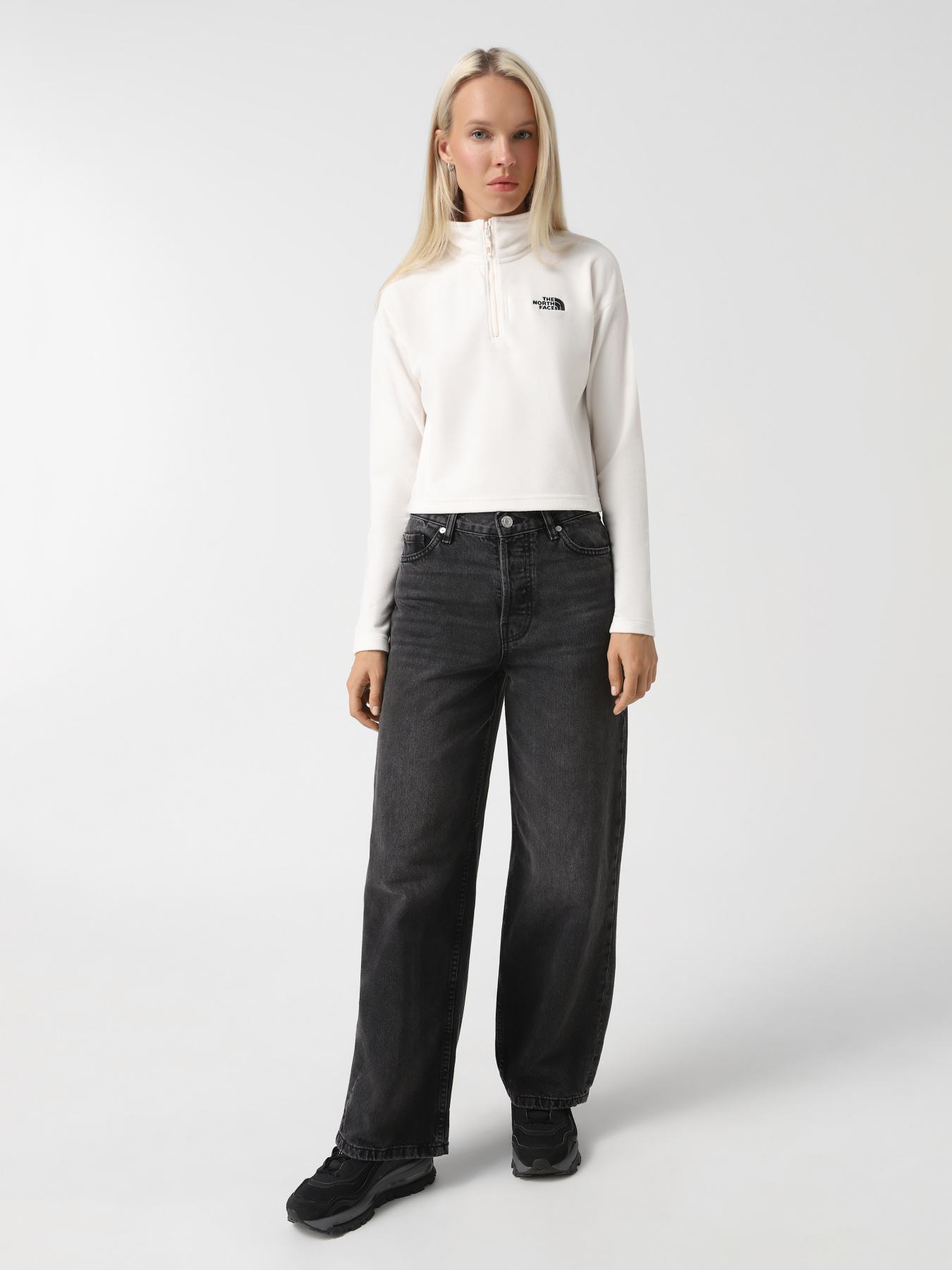 Кофта The North Face 100 Glacier Cropped ¼ Zip модель NF0A855N4HP1 Фото