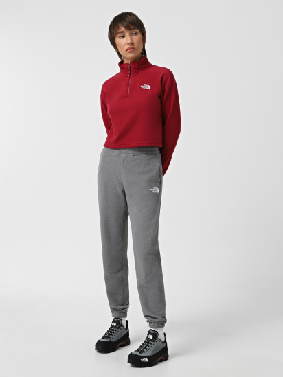 Кофта The North Face 100 Glacier Cropped 1/4 Zip Fleece модель NF0A855N1IX1 — фото - INTERTOP