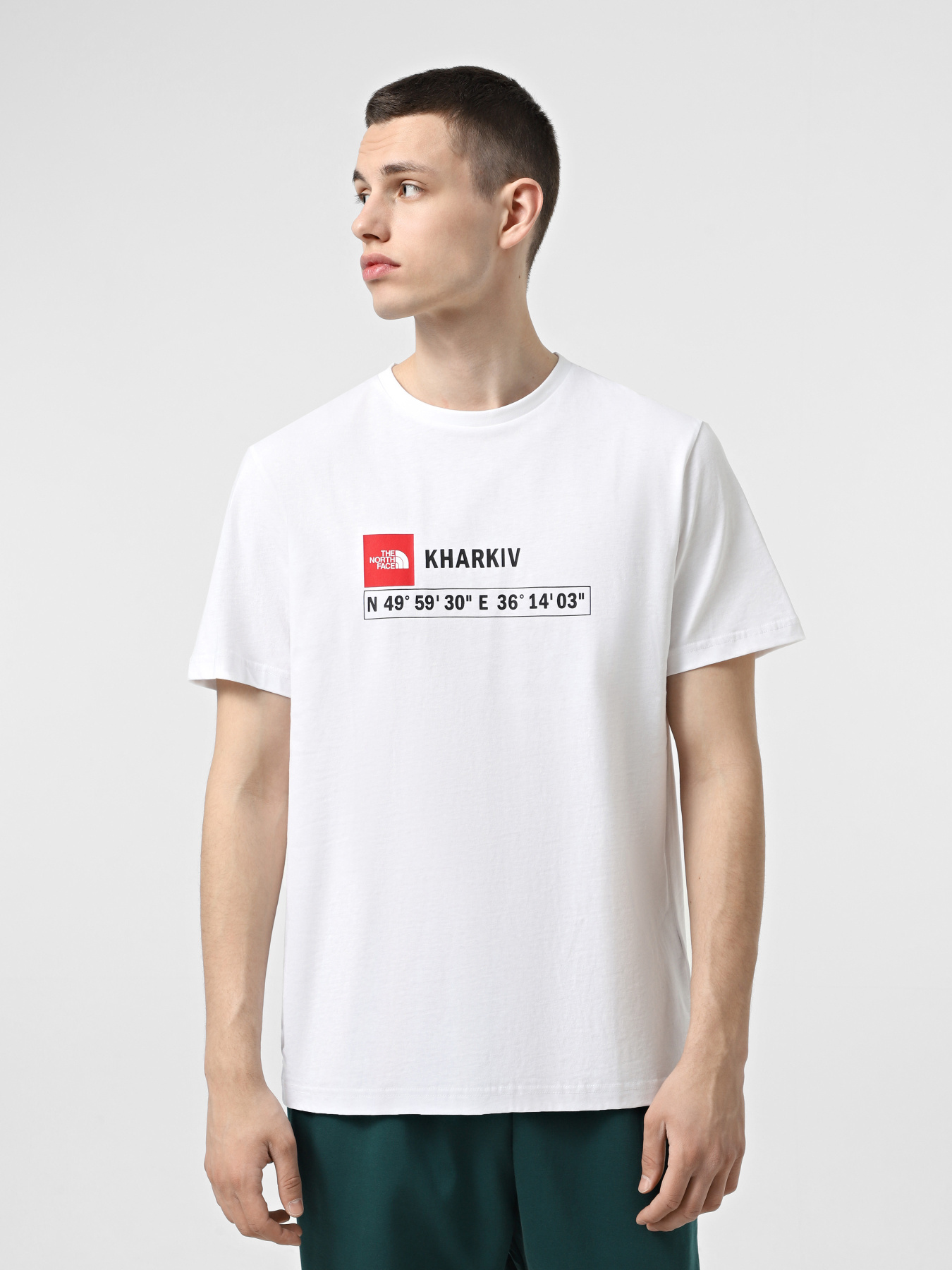 Футболка The North Face GPS Tee Kharkiv модель NF0A8FZEFN41 Футболка The North Face GPS Tee Kharkiv модель NF0A8FZEFN41 Фото