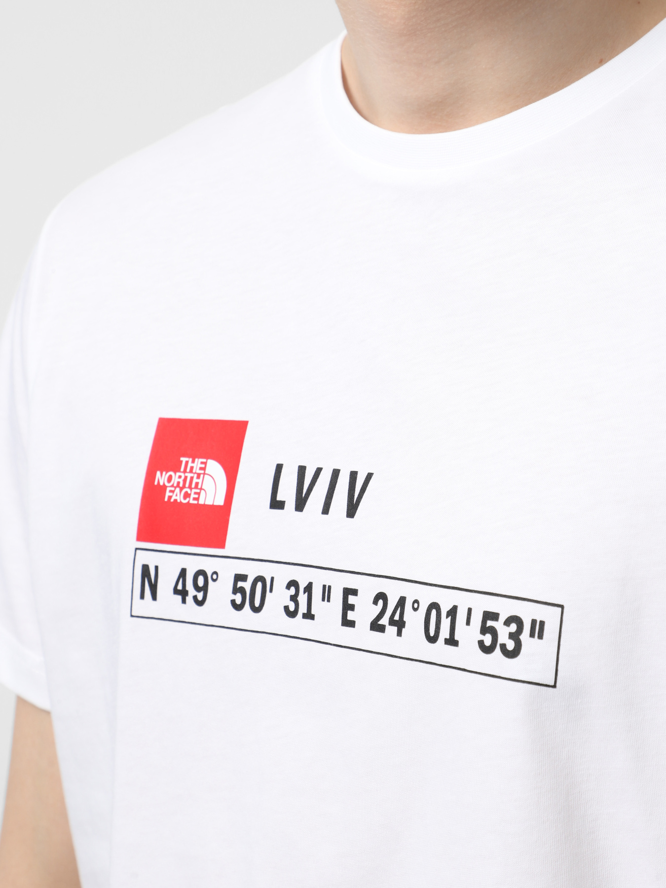 Футболка The North Face GPS T-Shirt Lviv модель NF0A8FU0FN41 Фото