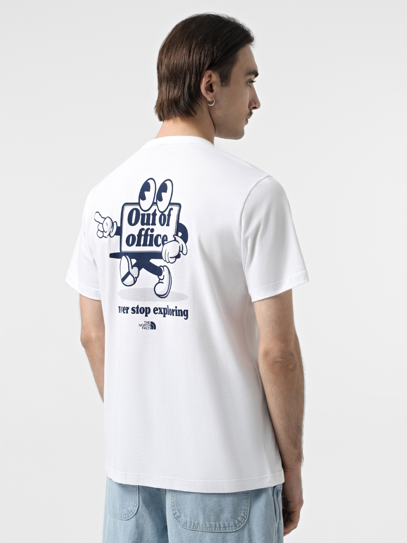 Футболка The North Face Cartoon Logo модель NF0A8C30FN41 Фото