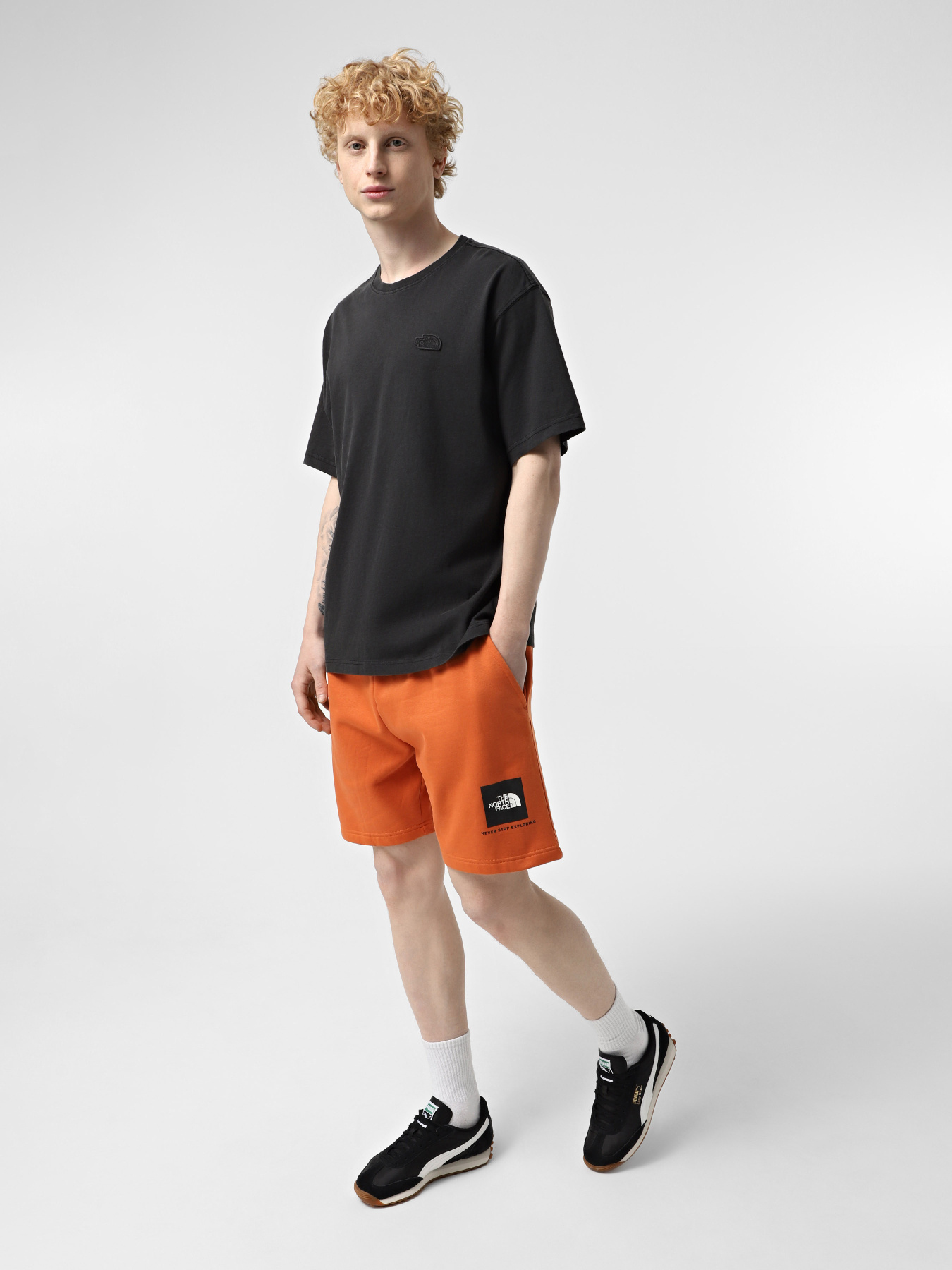 Повсякденні шорти The North Face Box NSE модель NF0A8C1J6D21 Фото